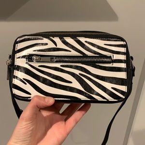 Zebra purse